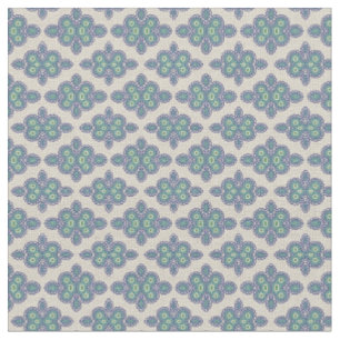 Tissu Matériau de rêve bleu vintage