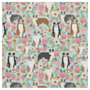 Tissu Mélange de fleurs vintages australiennes de Sheph
