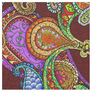 Tissu Mélange Paisley grand