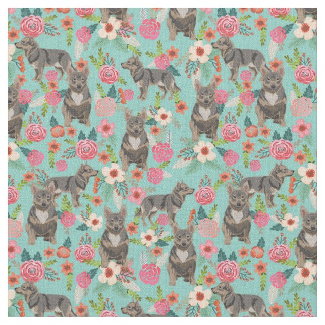 Tissu menthe à la vallhunte (Fermer)