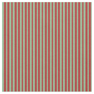 Tissu Mer Noire Vert & Rouge Couleur Motif