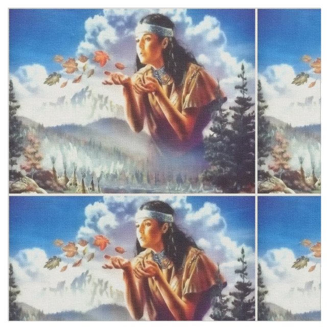 Tissu Mère nature (Fermer)