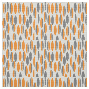 Tissu Mi-siècle moderne cosmique abstrait le champ est