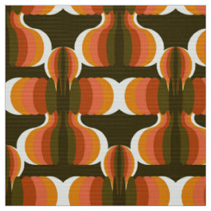 Tissu Mi-siècle Moderne des années 60 les années 70 styl