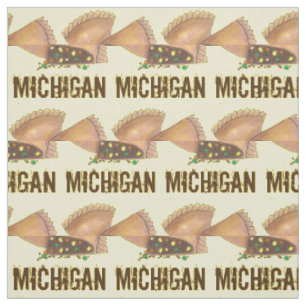 Tissu Michigan Upper Peninsula Viande pâtisserie à tarte