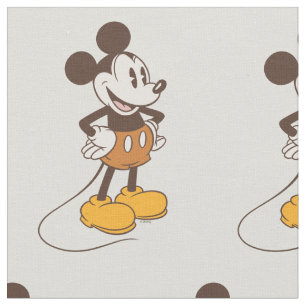 Tissu Mickey Mouse   Mickey Vintage