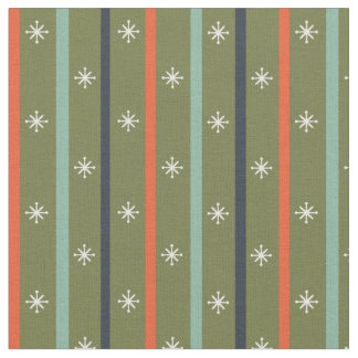 Tissu Mid-Century Modern Retro Stripe Pattern