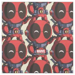 Tissu Mini Deadpool en armure