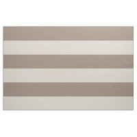 Mocha Brown et beige Large rayures Grande échelle