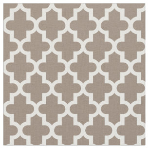 Tissu Mocha Brown marocain