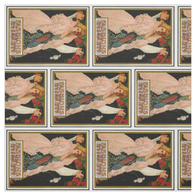 Tissu Mode Edwardien (Échantillon)