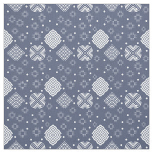 Tissu Modèle ethnique de blues-jean de style de boho