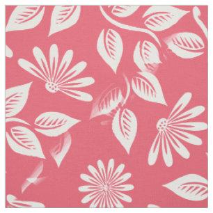 Tissu Modèle floral classique - Choisissez votre couleur