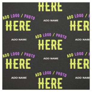 TISSU MODERNE ET MODERNE PERSONNALISABLE NOIR VÉRIFIÉ