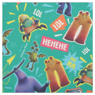 Tissu Montres au travail MIFT Motif de rire