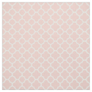 Tissu Motif 2016 de Quatrefoil de corail de rose de