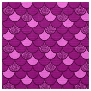 Tissu Motif à l'échelle de poisson de Bourgogne avec eff