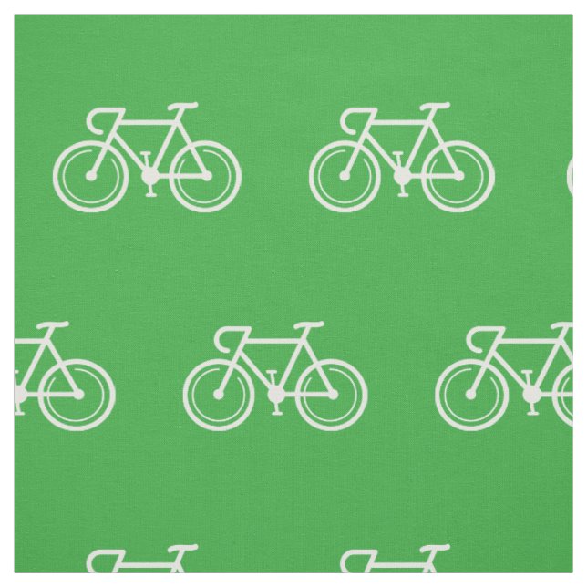 Tissu motif à vélo | Bike print design textile (Échantillon)