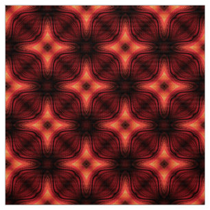 Tissu motif abstrait Brown