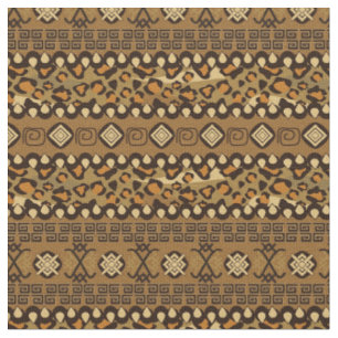 Tissu Motif africain de la peau de guépard