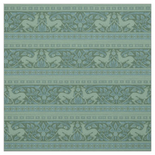 Tissu Motif animalier Art Déco Nouveau Chien Nature