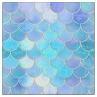 Motif Aqua Pearlescent & Gold Mermaid