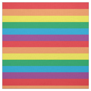 Tissu Motif arc-en-ciel simple