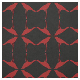 Tissu Motif Avec Oiseaux