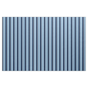 Tissu Motif bleu clair bleu foncé Nautique