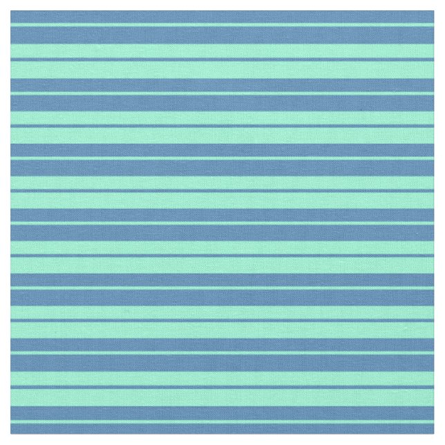 Tissu Motif bleu et aquamarine (Fermer)