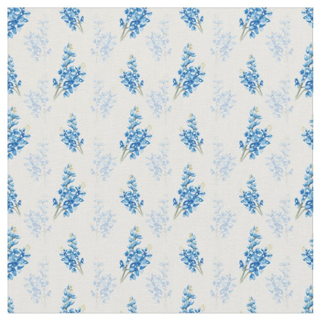 Tissu Motif Bluebonnet (Fermer)