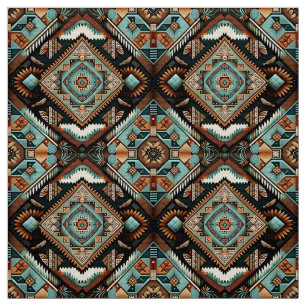 Tissu Motif Boho occidental