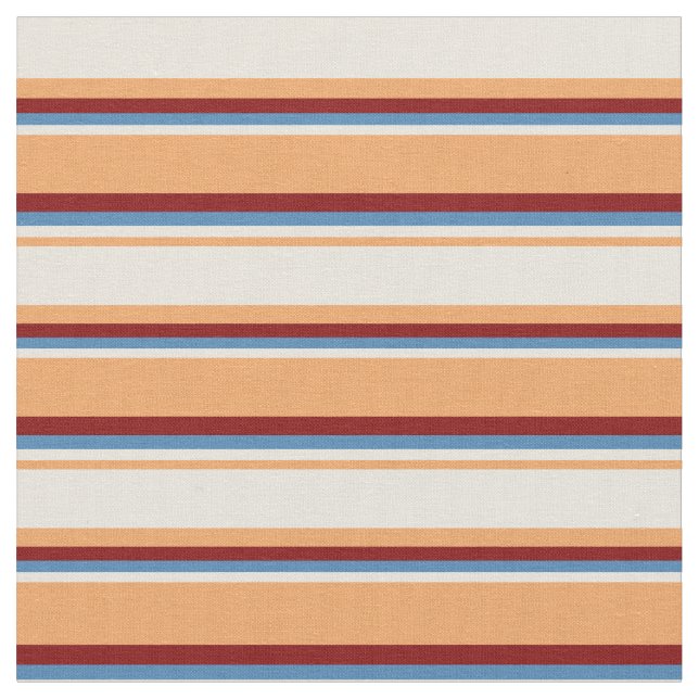 Tissu Motif Brown, beige, bleu et marron (Fermer)