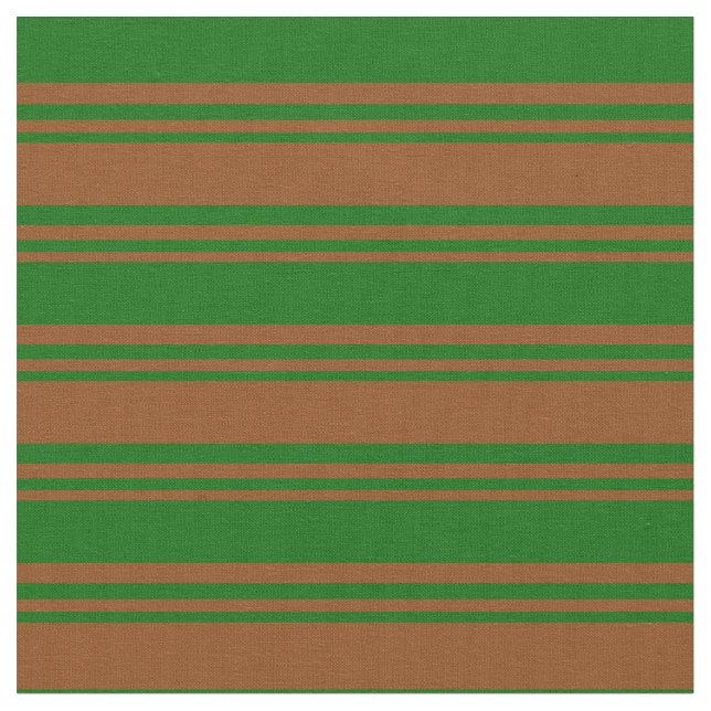 Tissu Motif Brown et vert foncé (Fermer)