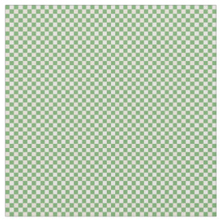 Tissu Motif carreaux vert, beige et blanc