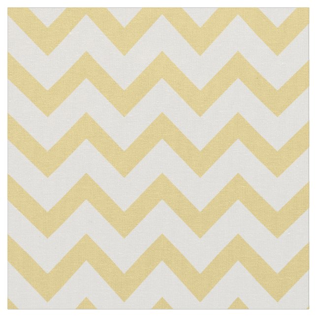 Tissu Motif chevron moderne jaune pastel et blanc (Fermer)