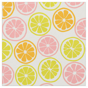Tissu Motif Cool d'agrumes
