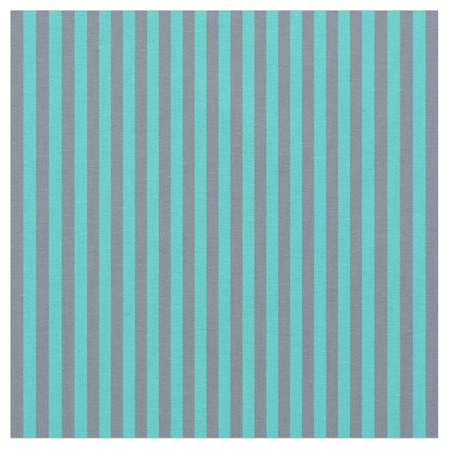 Tissu Motif couleur gris ardoise et turquoise (Fermer)