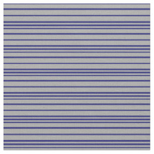 Tissu Motif couleur gris foncé et bleu nuit