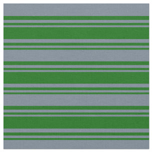Tissu Motif couleur vert foncé et gris ardoise
