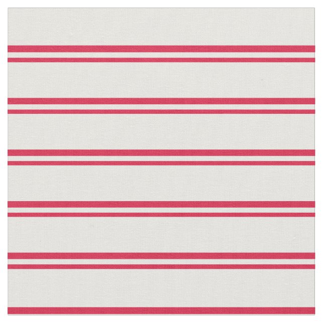 Tissu Motif Crimson & White Colour Lines (Fermer)