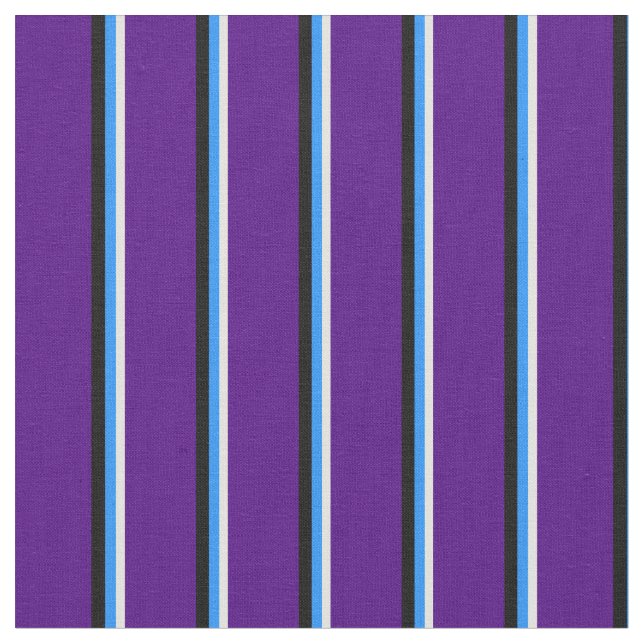 Tissu Motif Cyan clair, bleu, noir et indigo (Fermer)