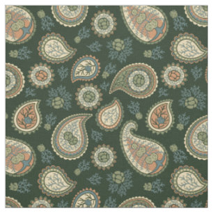 Tissu Motif Cypress Paisley