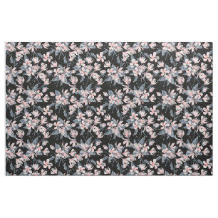 Tissu Motif d'aquarelle rose et gris