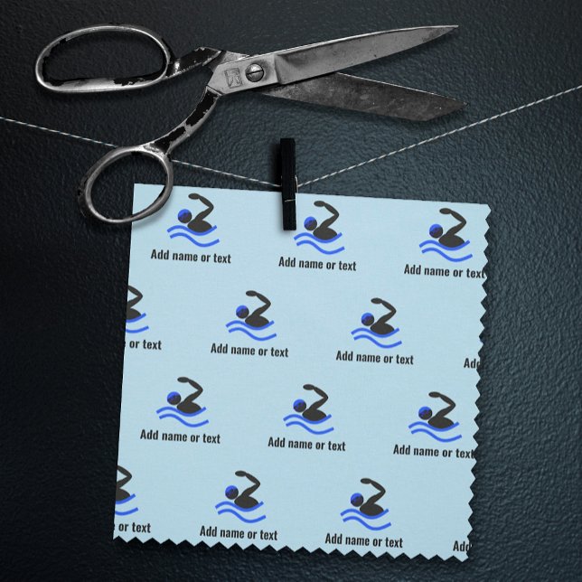 Tissu Motif de bain avec nageur en lunettes n'importe qu (Créateur téléchargé)