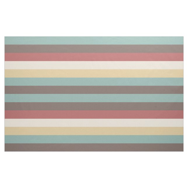 Tissu Motif de bandes de couleur sud-ouest (Fat Quarter)