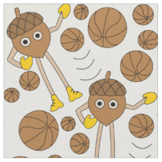 Tissu Motif de basket-ball