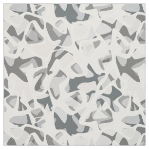 Tissu Motif de camouflage Abstrait gris clair