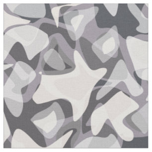 Tissu Motif de camouflage Abstrait gris clair