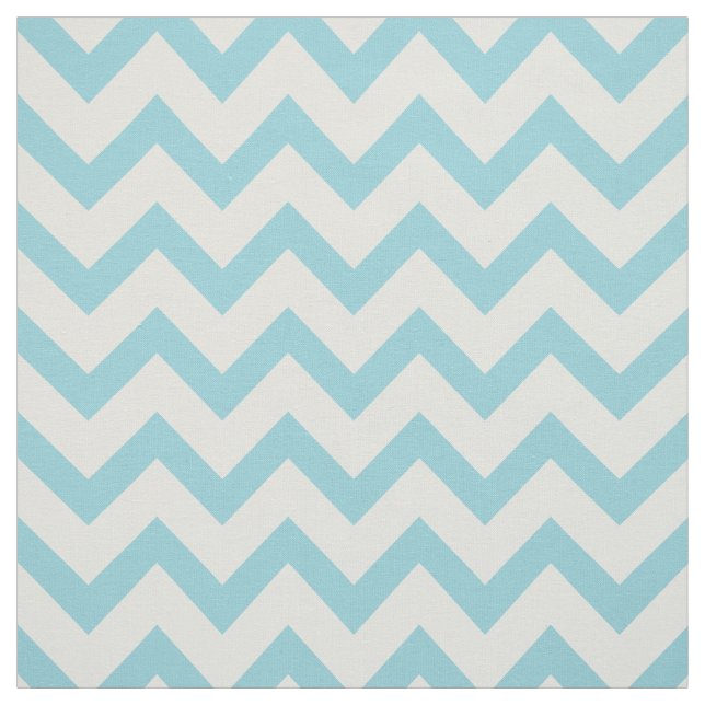 Tissu motif de chevron turquoise et pastel (Échantillon)